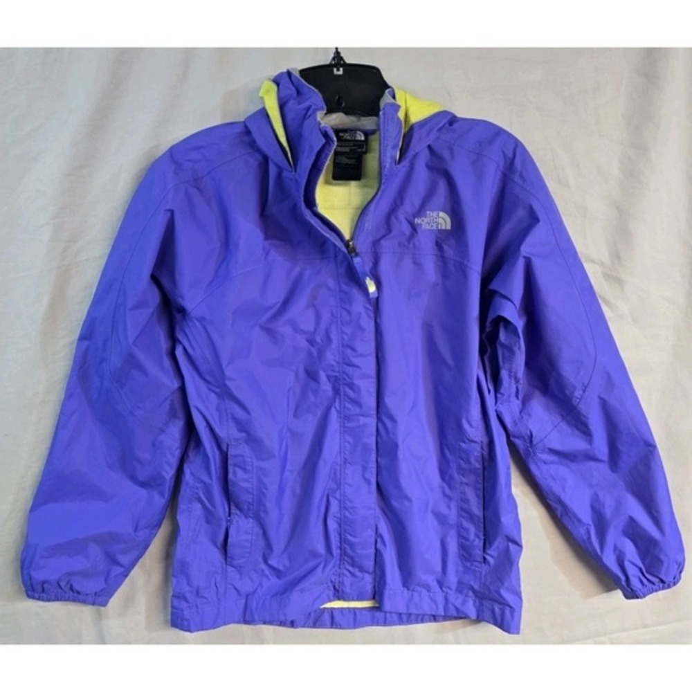 The North Face Nylon Jacket Girls Large Hyvent 14-16 Purple